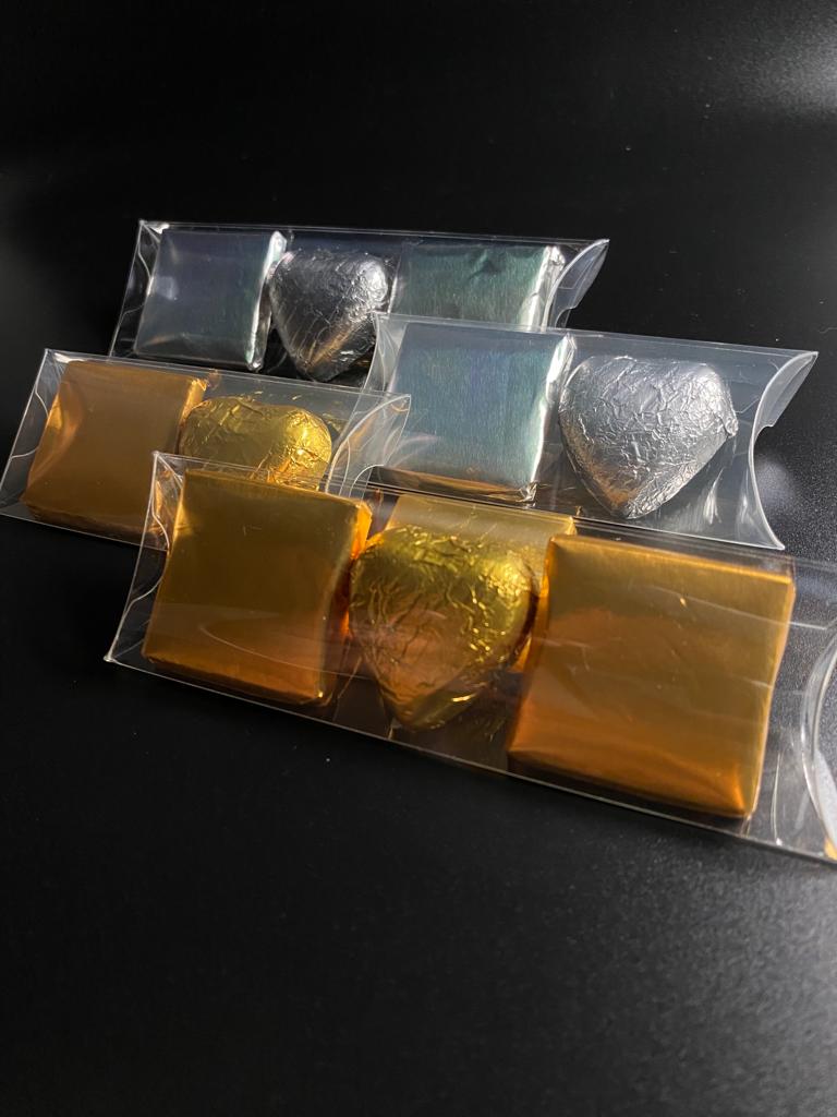 Chocolate PVC case ( Packs of 500 )